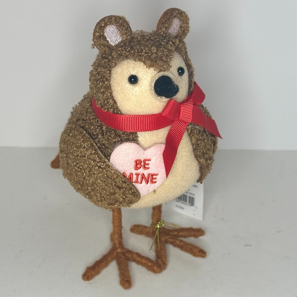 Target Spritz Bird Featherly Friends Buttons Valentines 2025 Teddy Bear NEW